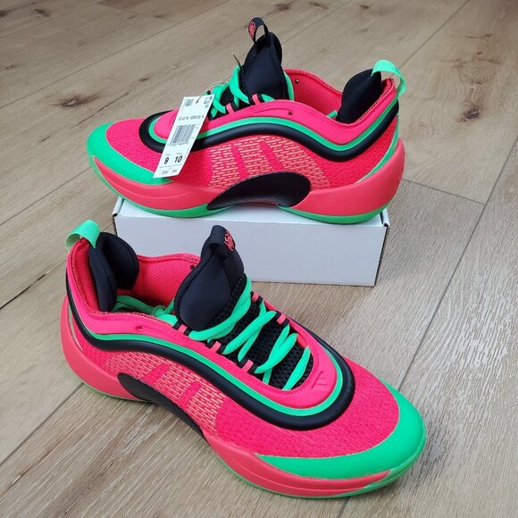 Adidas D.O.N. Issue 6 'Big Apple' Mens Size 9 JI1547 Lucid Red Green Womens 10 - Picture 1 of 7